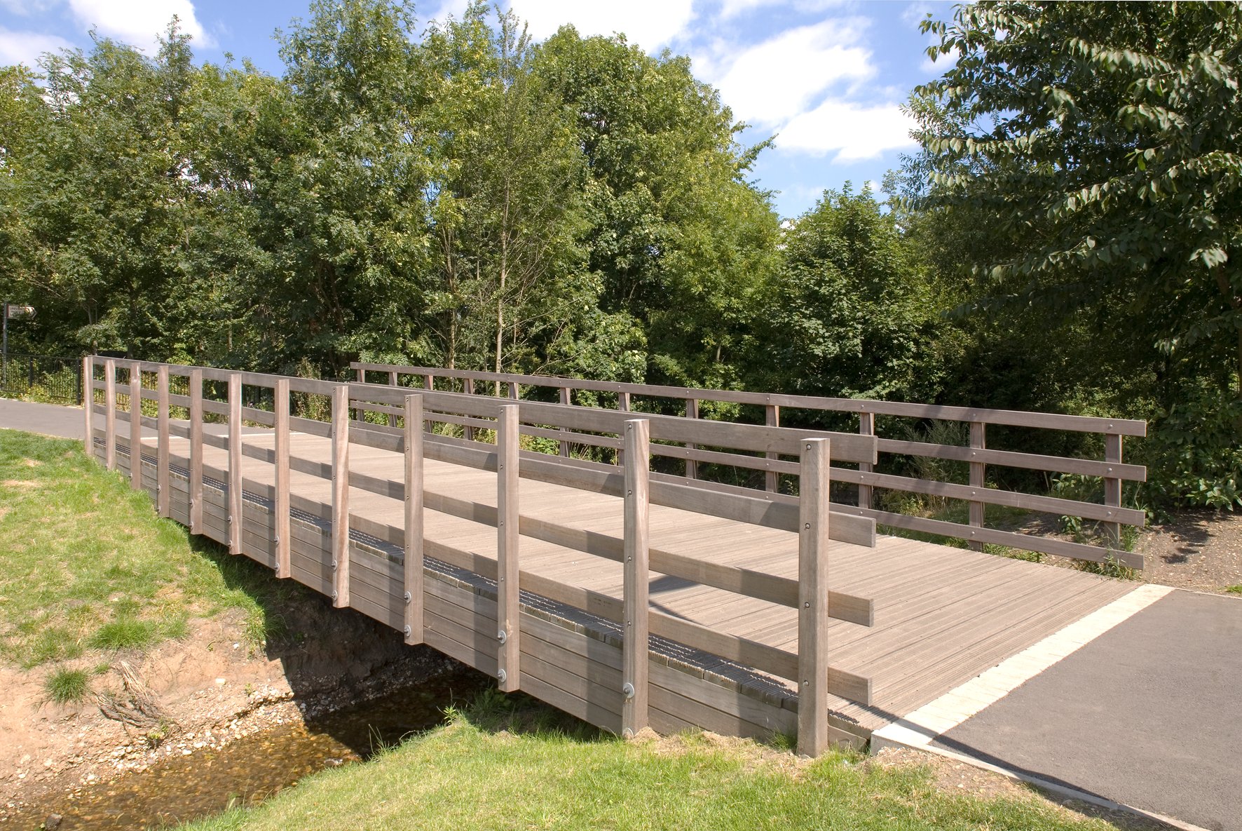 Ladywell Fields; Cycle Bridge - Ref 2989